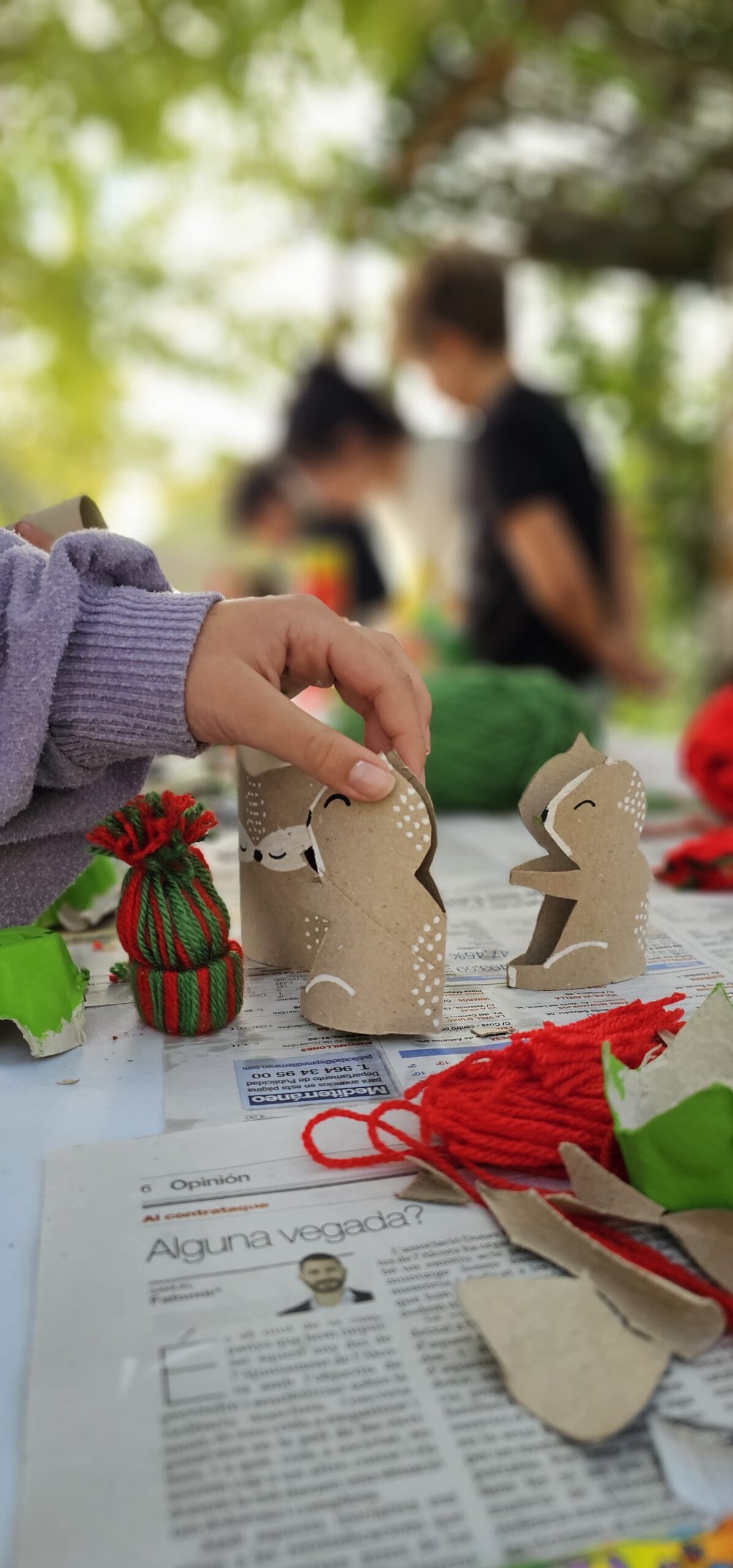 Éxito en el último taller creativo de Darremur-Almassora: una experiencia llena de color, creatividad y conciencia ambiental