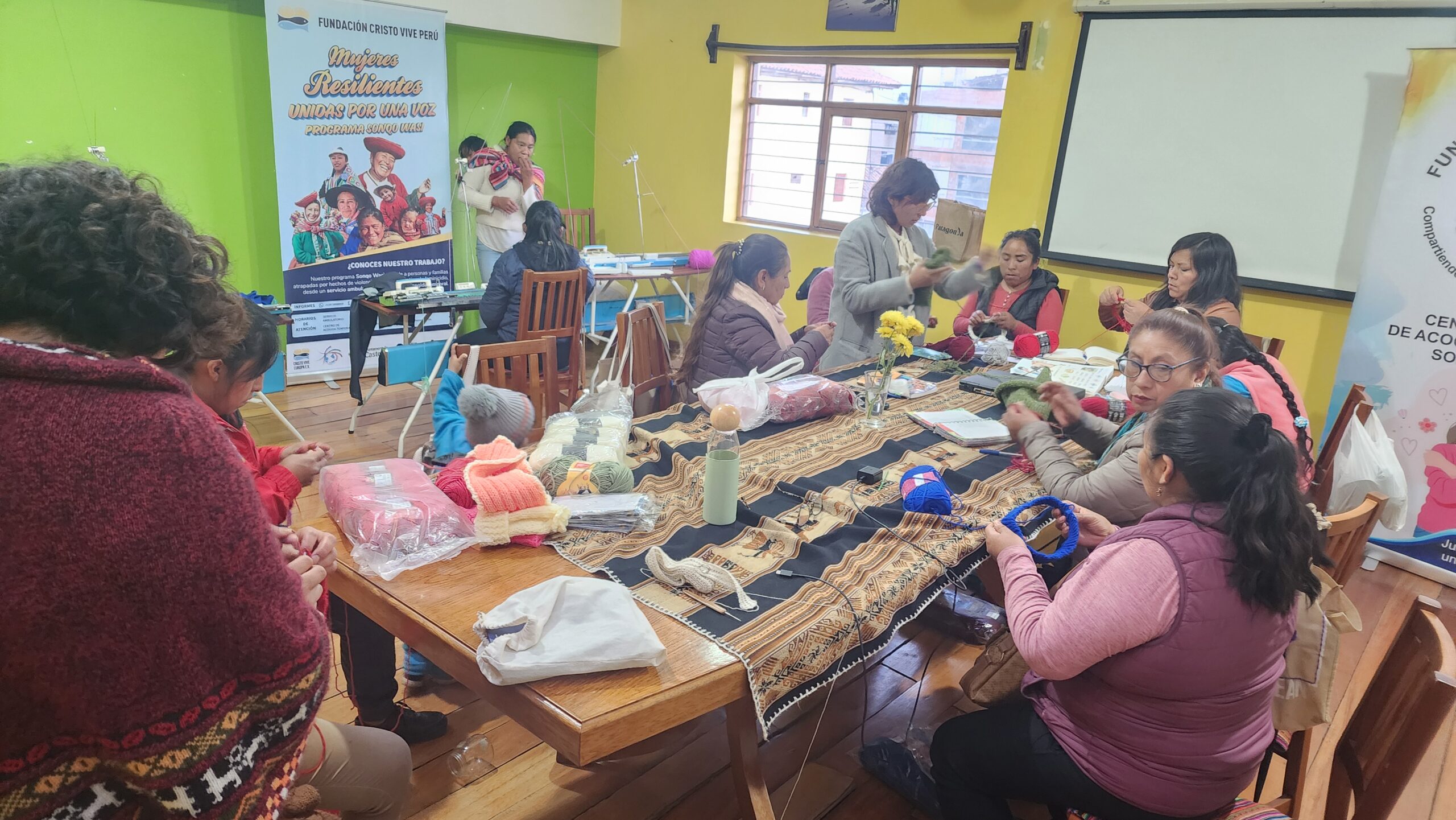 Perú: Mujeres Resilientes unidas por una Voz. Centro Hogar de Acogida Temporal Sonqo Wasi 2022-2024